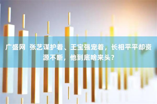 广盛网  张艺谋护着、王宝强宠着，长相平平却资源不断，他到底啥来头？