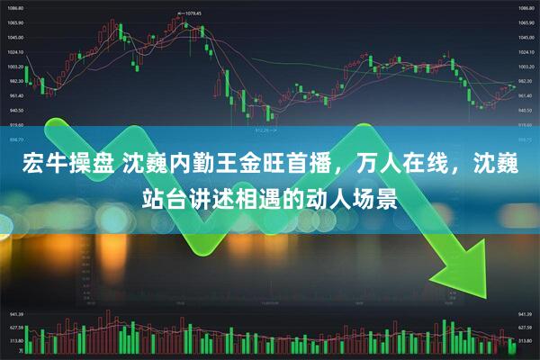 宏牛操盘 沈巍内勤王金旺首播，万人在线，沈巍站台讲述相遇的动人场景