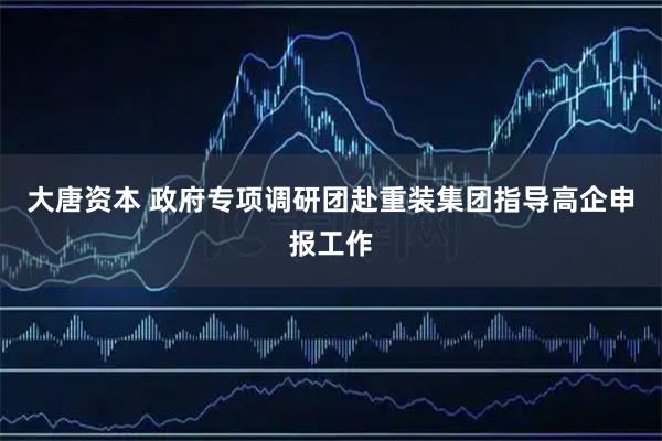 大唐资本 政府专项调研团赴重装集团指导高企申报工作